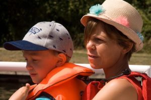 Saul junction mum and child