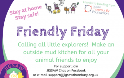 Virtual JIGSAW Friendly Friday – Playing in Nature Mud Kitchen