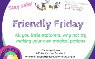Virtual JIGSAW Friendly Friday – Potion Making