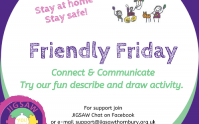 Virtual JIGSAW Friendly Friday – Describe and Draw Activity