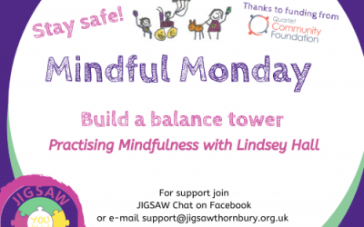 Virtual JIGSAW Mindful Monday – Build a balance tower