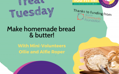 Virtual JIGSAW Treat Tuesday – Homemade bread & butter
