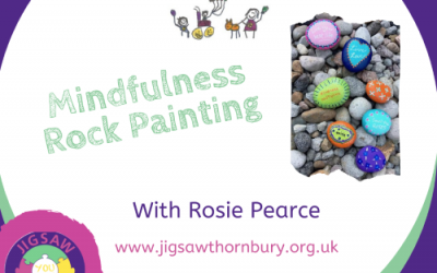 Virtual JIGSAW Happy Monday – Mindfulness rock painting