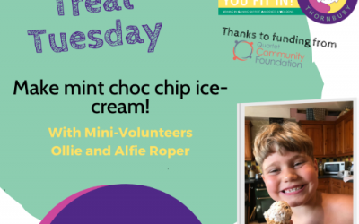 Virtual JIGSAW Treat Tuesday – Mint Choc Chip Ice-cream