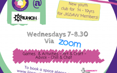 New Youth Club – JIGSAW @ Krunch South West