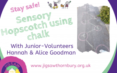 Virtual JIGSAW Sensory Saturday – Sensory Hopscotch