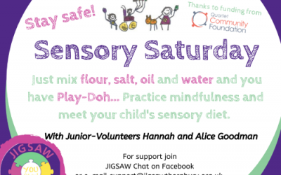 Virtual JIGSAW Sensory Saturday – Play-doh